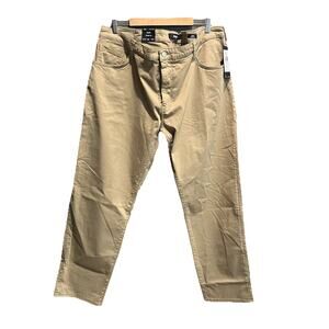Mavi Zach Twill Khaki Straight Leg Men's Pants Size W44 L32